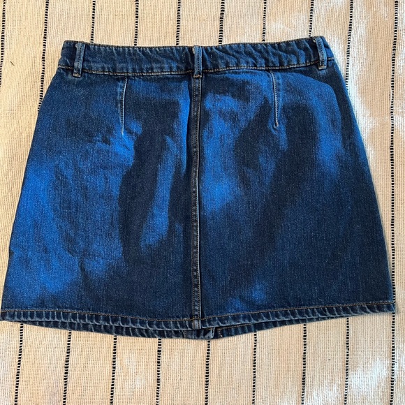 Garage Denim Mini Skirt - Picture 3 of 5